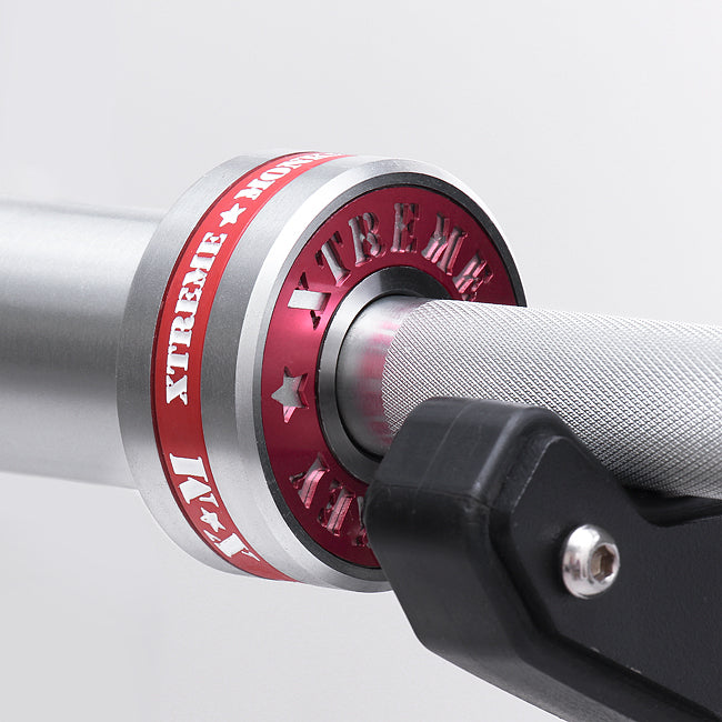 Geek Bar Fitness Men’s Olympic Lifting Bar – 1500 lb Capacity, 28mm Chrome Bar