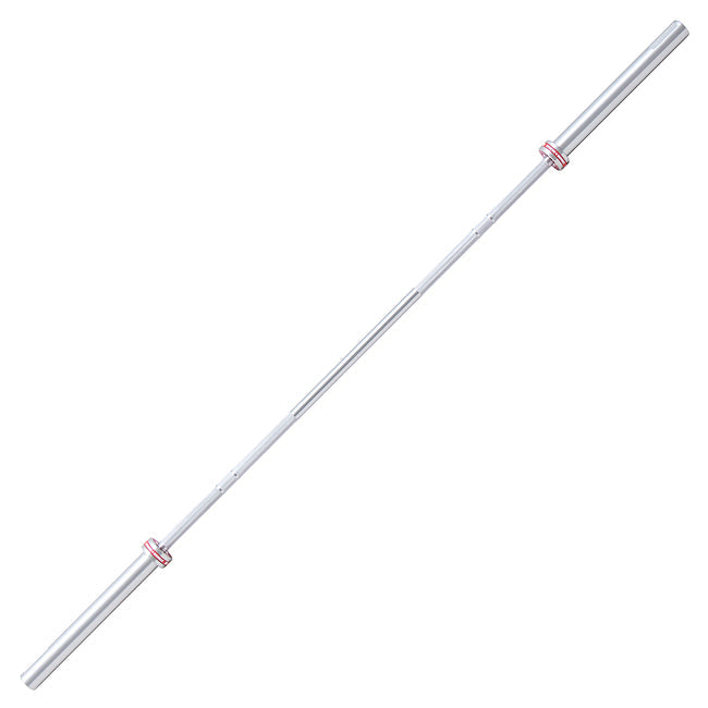 Geek Bar Fitness Men’s Olympic Lifting Bar – 1500 lb Capacity, 28mm Chrome Bar
