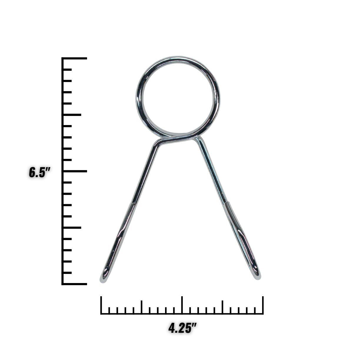 Geek Bar Fitness Olympic Spring Collars (Pair) – Heavy-Duty Barbell Clips
