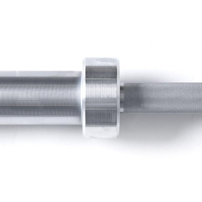 Geek Bar Fitness Olympic Bar – 2000 lb Capacity, 28mm Chrome Barbell