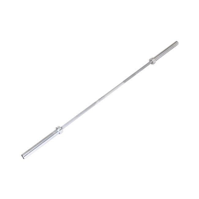 Geek Bar Fitness Olympic Bar – 2000 lb Capacity, 28mm Chrome Barbell