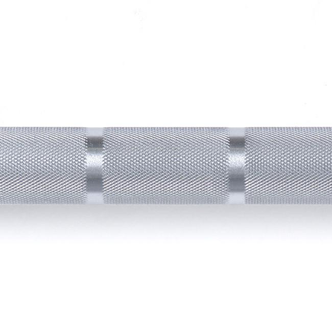 Geek Bar Fitness Olympic Bar – 2000 lb Capacity, 28mm Chrome Barbell
