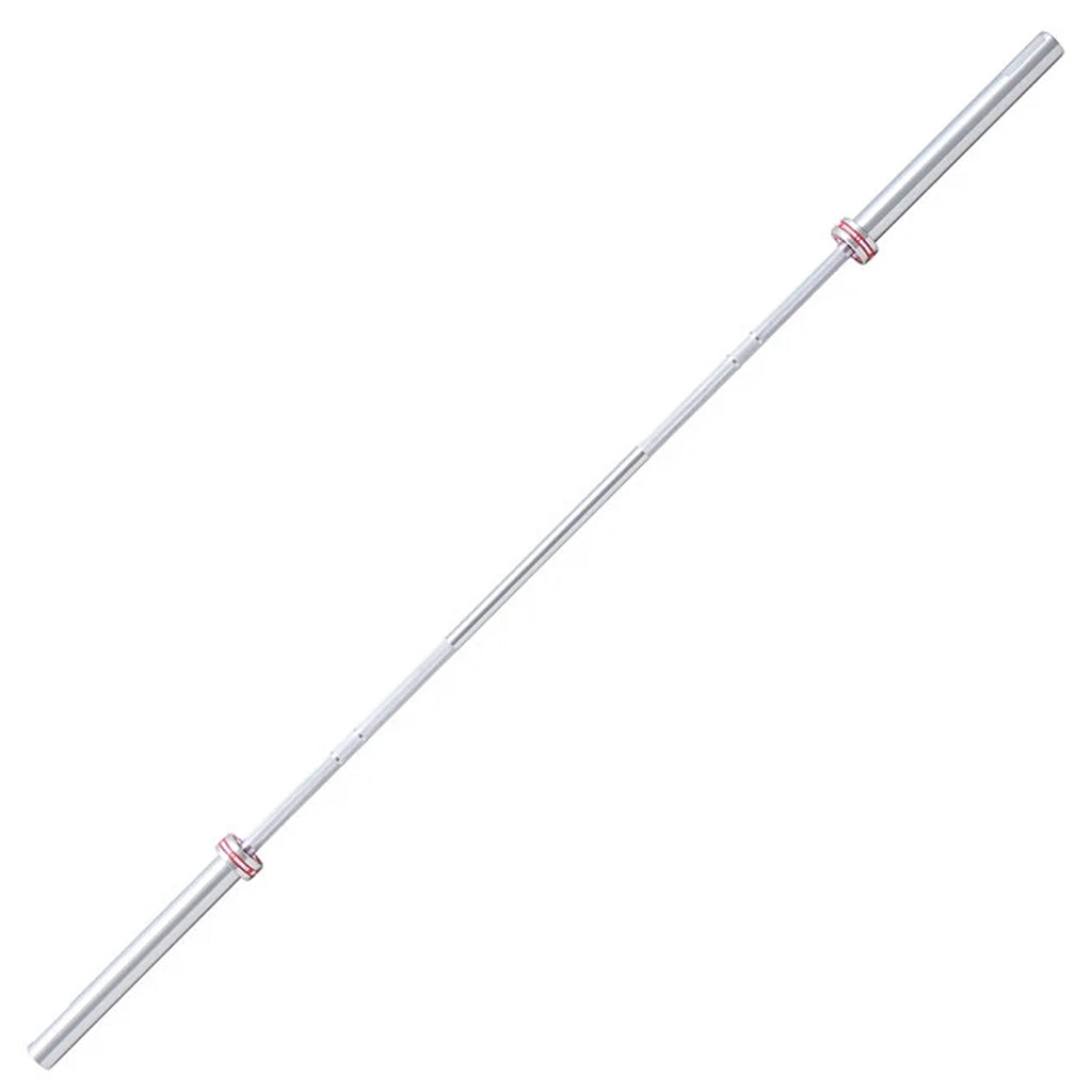Geek Bar Fitness Men’s Olympic Lifting Bar – 1500 lb Capacity, 28mm Chrome Bar
