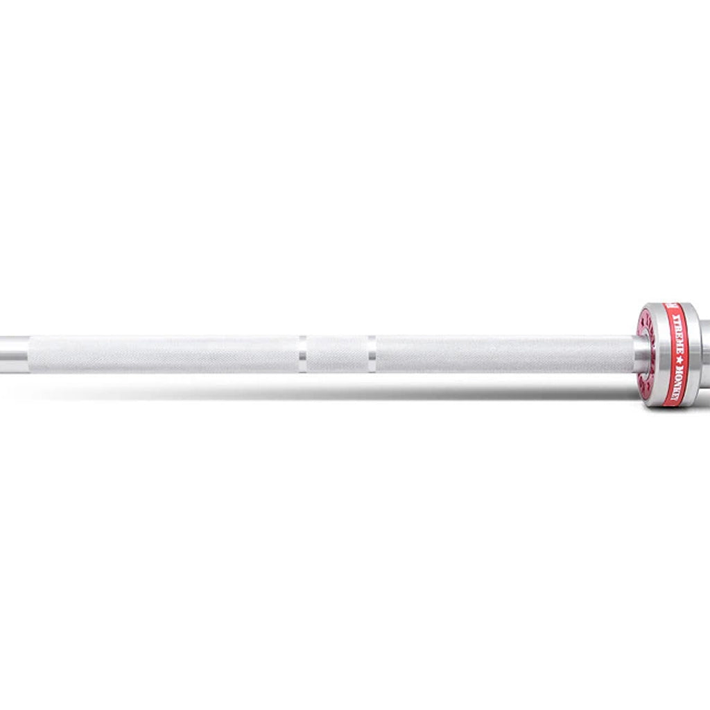 Geek Bar Fitness Men’s Olympic Lifting Bar – 1500 lb Capacity, 28mm Chrome Bar