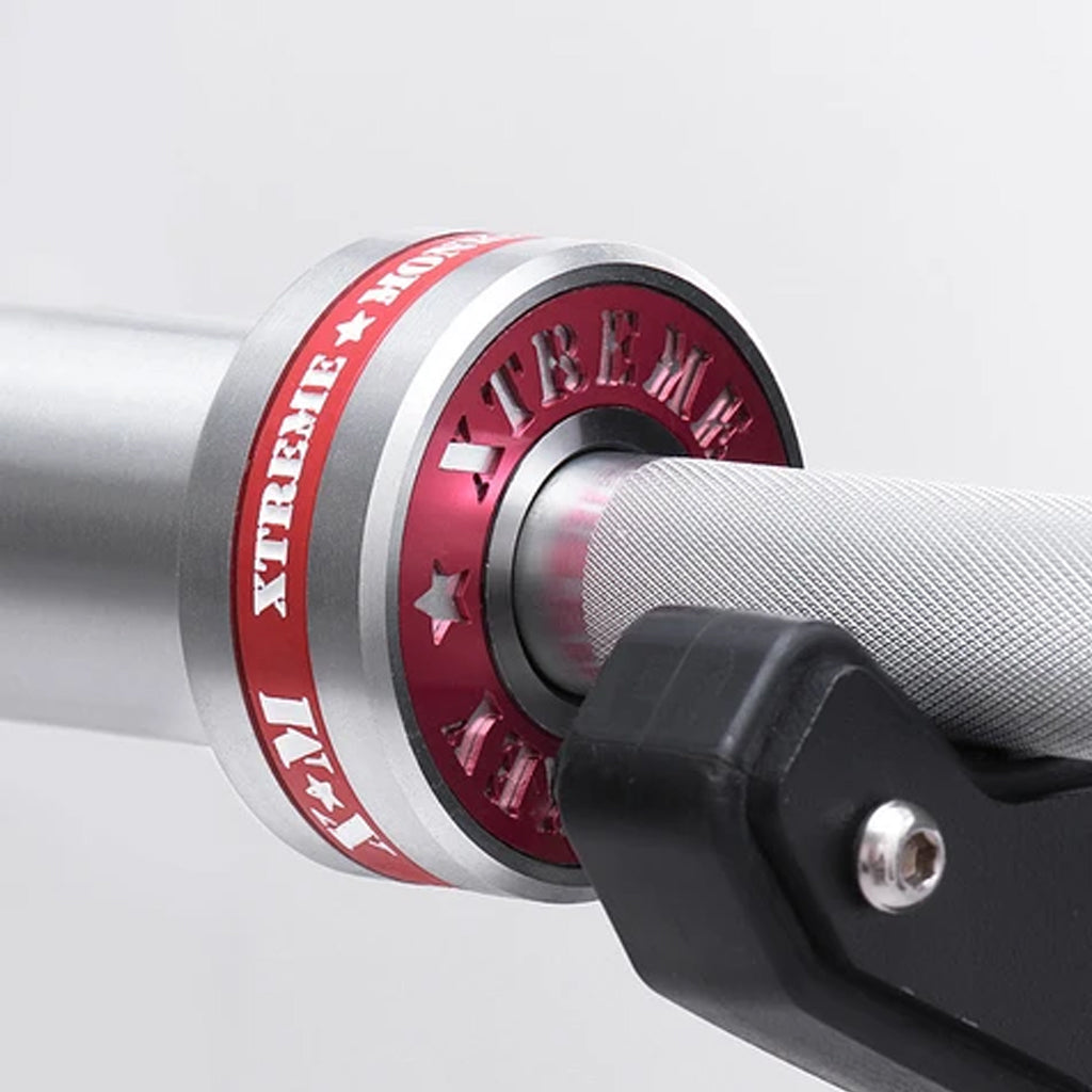 Geek Bar Fitness Men’s Olympic Lifting Bar – 1500 lb Capacity, 28mm Chrome Bar