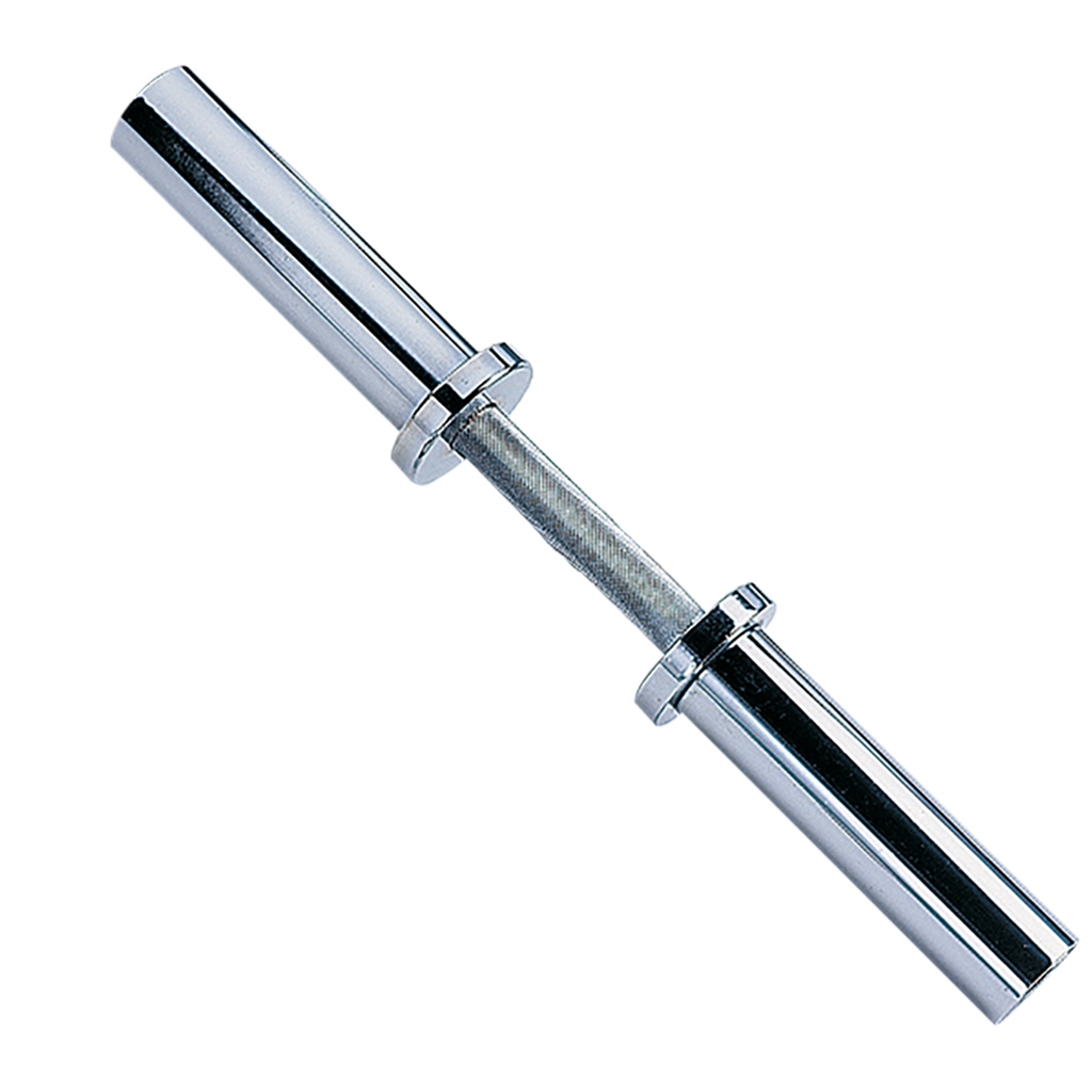 Geek Bar Fitness Olympic Dumbbell Handle – 20" Chrome (Sold Individually)