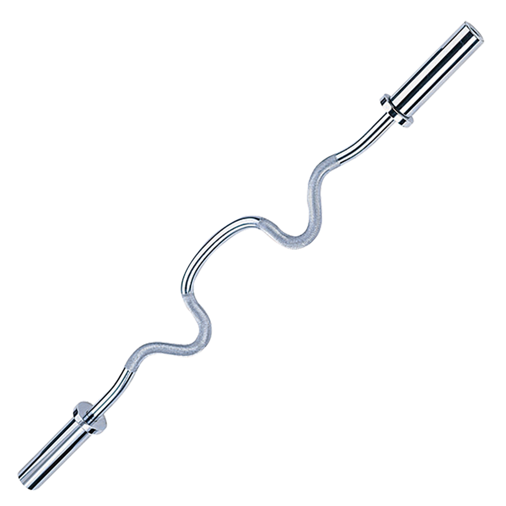 Geek Bar Fitness Olympic Combo Bar – Multi-Grip Curl Bar, 300 lb Capacity