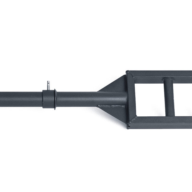Geek Bar Fitness Straight Swiss Bar – Black Steel Multi-Grip Olympic Bar